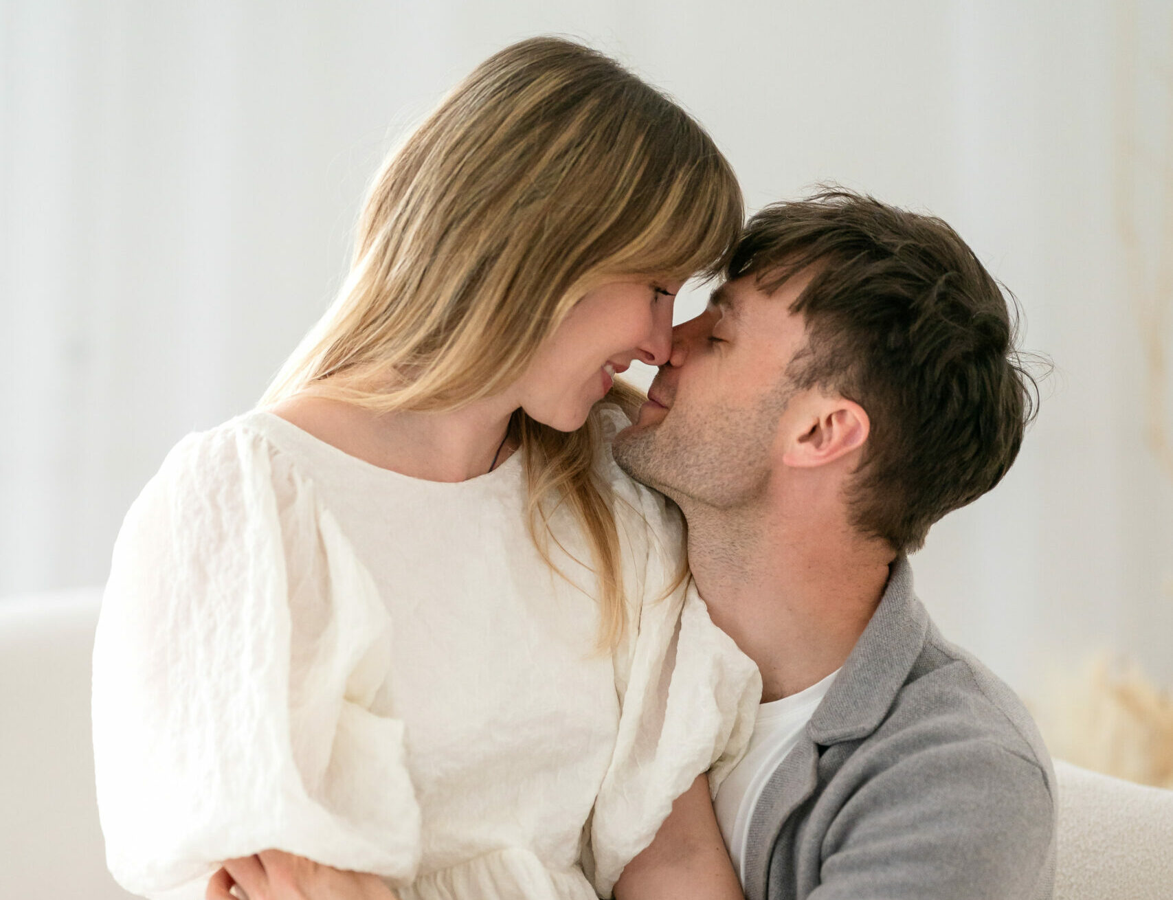 Mladý zamilovaný pár